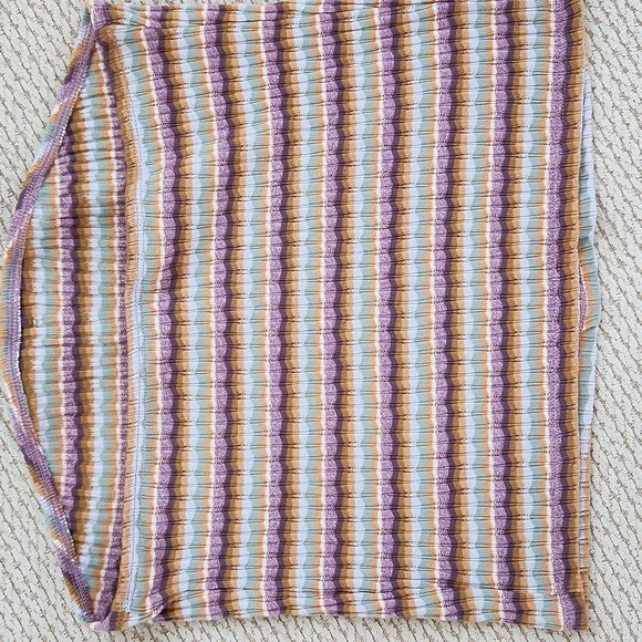 Tqo Striped and Patterned Tube Tops, American Eagle, Medium - Picture 3 of 7